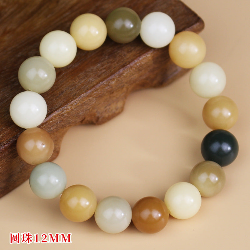 Multi Color Bodhi Root Bracelet