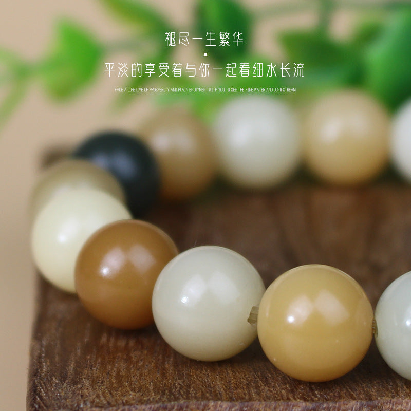 Multi Color Bodhi Root Bracelet