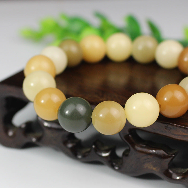 Multi Color Bodhi Root Bracelet