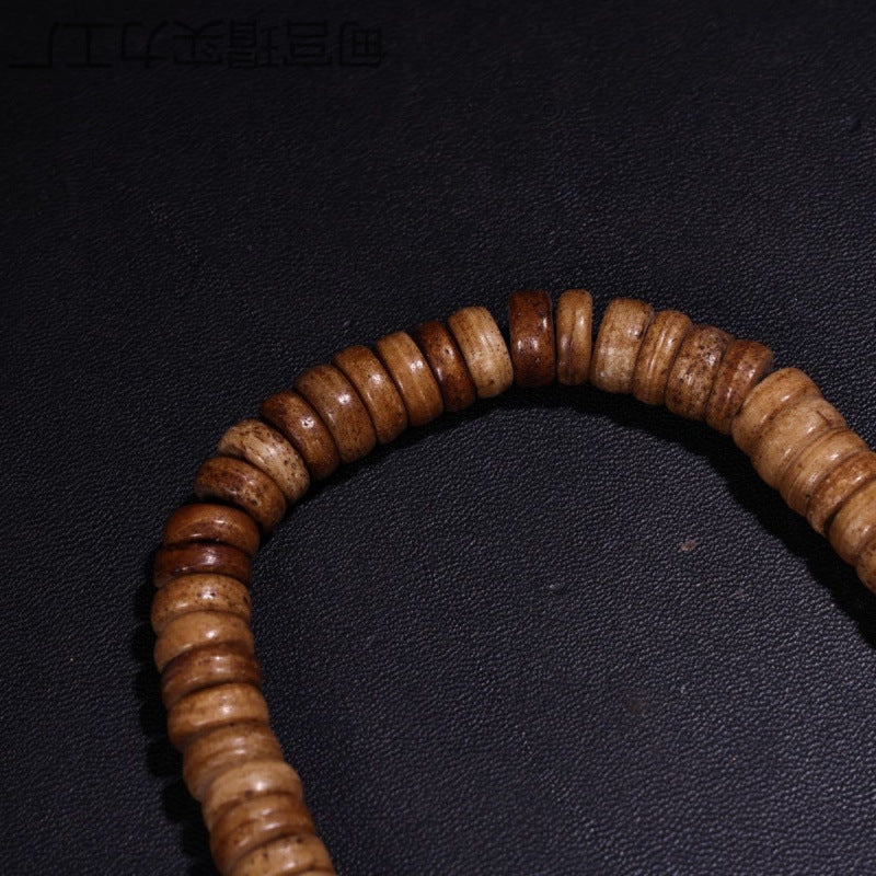 Old Tibetan Prayer Beads - Yak Bone