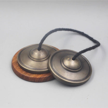 2024 New Bronze Tingsha Bells - Rudraksha Mala Jewelry