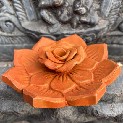 2024 New Nepal Handmade Clay Incense Holder - Rudraksha Mala Jewelry