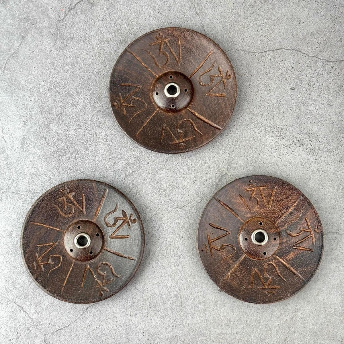 Nepal Om Mani Stick Incense Burner Holder