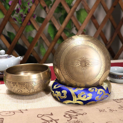 2024 New Om Mani Sound Bowls - Rudraksha Mala Jewelry