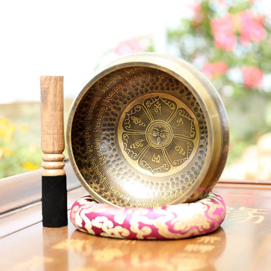 2024 New Sound Bowl Meditation - Rudraksha Mala Jewelry