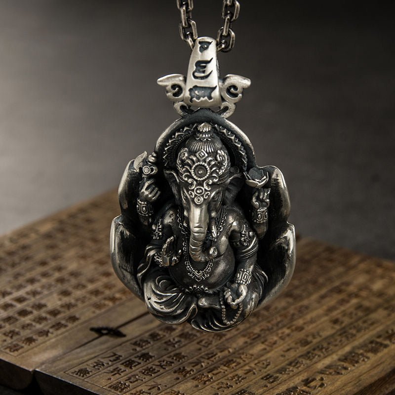 Stainless Steel Ganesha Pendant