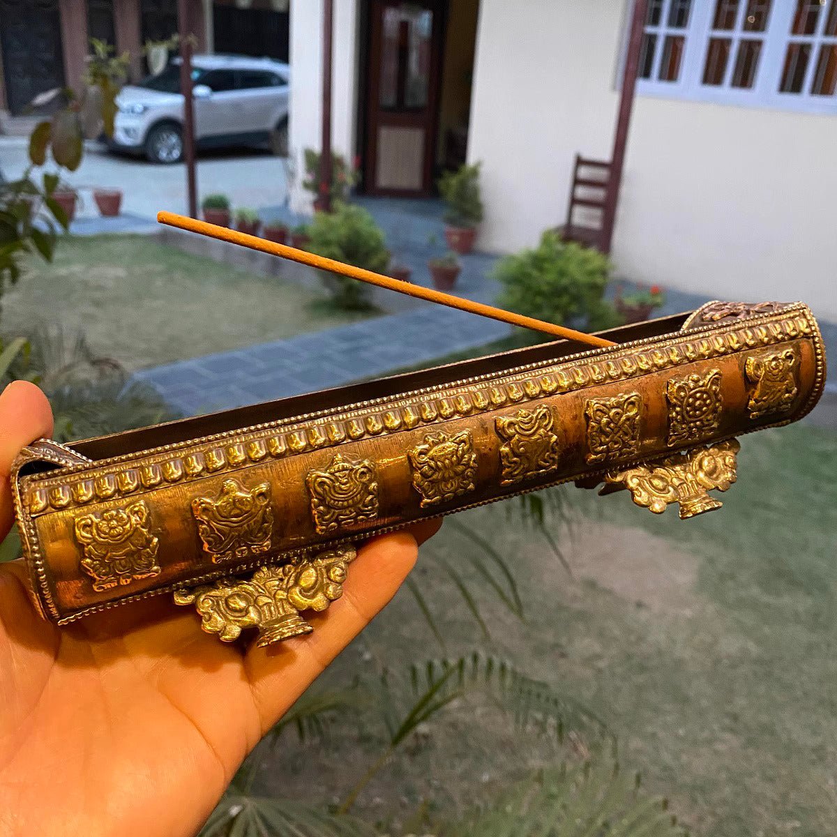 2024 New Tibetan Incense Burner Vintage - Rudraksha Mala Jewelry