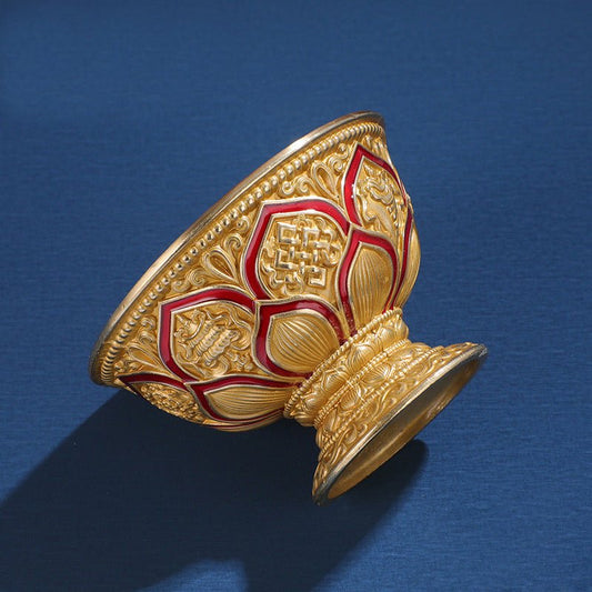 2024 New Tibetan Offering Bowls - Rudraksha Mala Jewelry