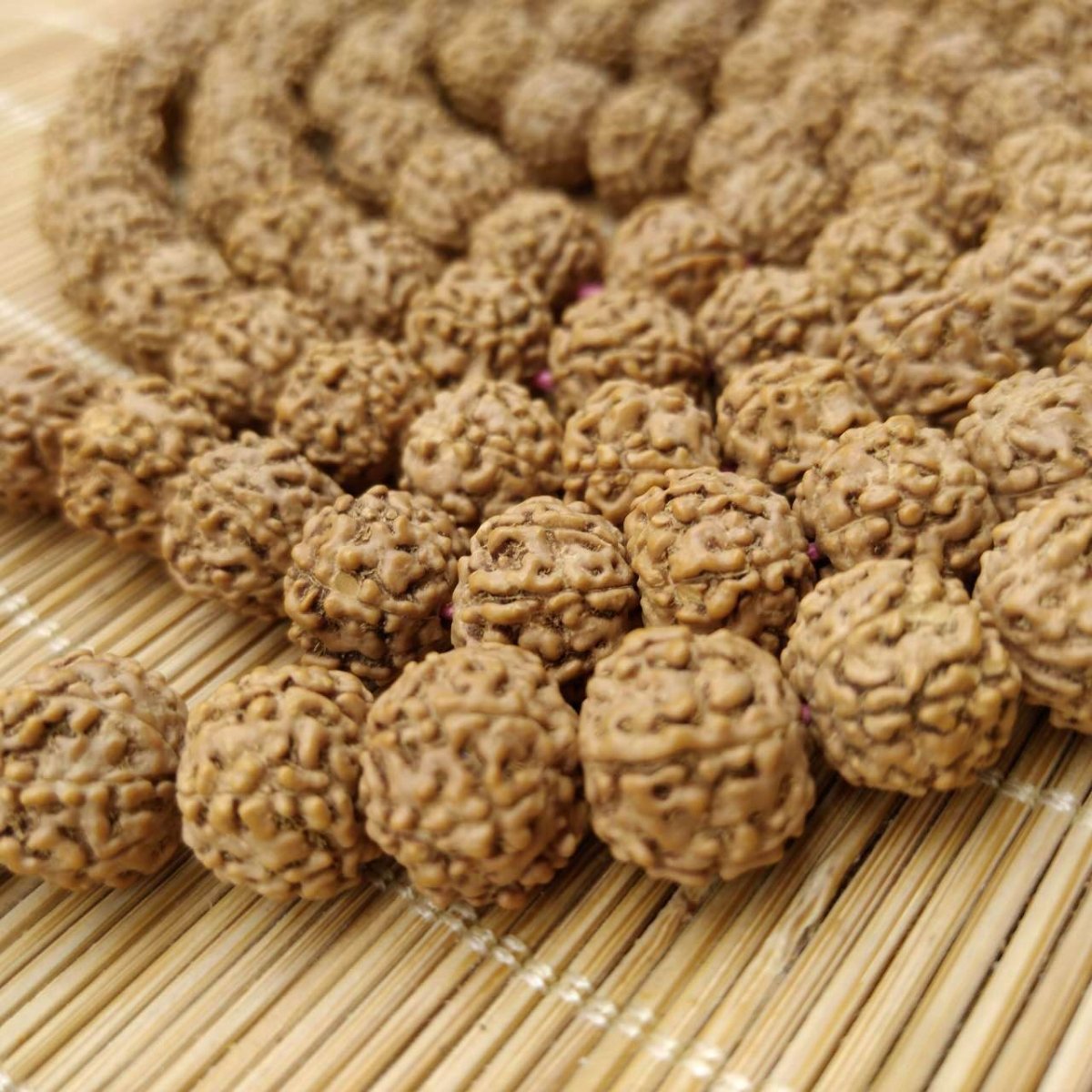 6 Mukhi Rudraksha Mala Beads - Rudraksha Mala Jewelry