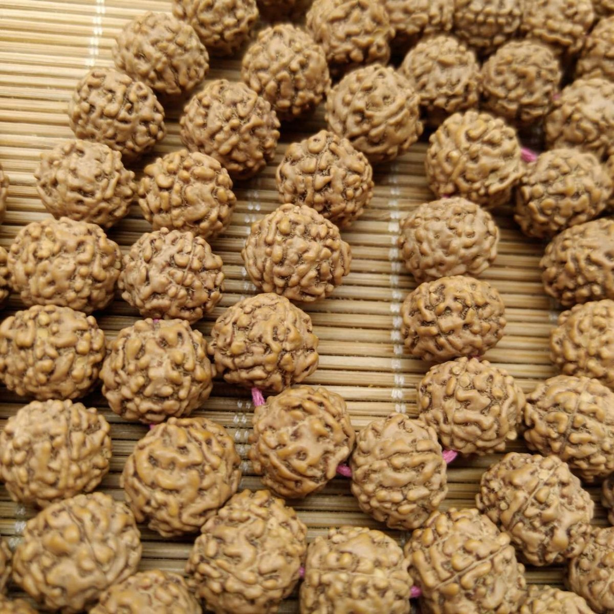 6 Mukhi Rudraksha Mala Beads - Rudraksha Mala Jewelry