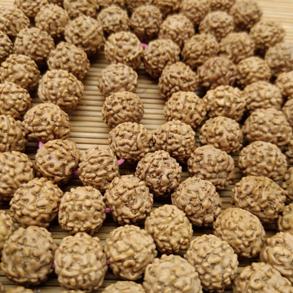 6 Mukhi Rudraksha Mala Beads - Rudraksha Mala Jewelry