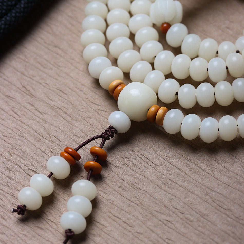 Bodhi Root Buddhist Beads - Rudraksha Mala Jewelry