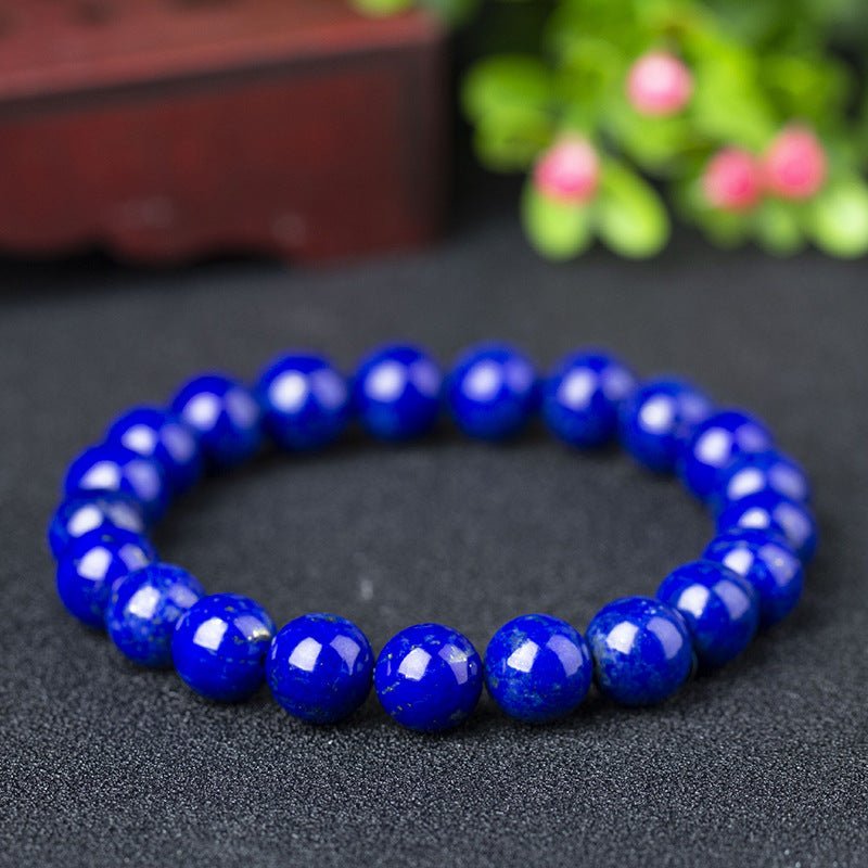 Favorite Level Lapis Lazuli Bracelet - Rudraksha Mala Jewelry