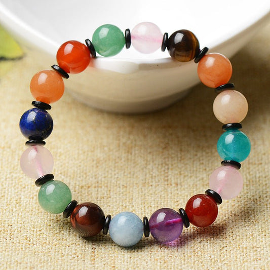 Healing Crystal Bracelets - Rudraksha Mala Jewelry