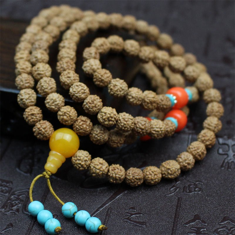 Indonesia Seed Rudraksha Mala - Rudraksha