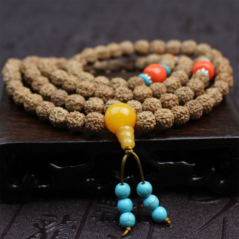 Indonesia Seed Rudraksha Mala - Rudraksha