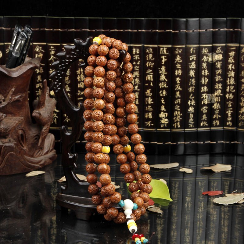 Indonesia Small Rudraksha Japa Mala - Rudraksha Mala Jewelry