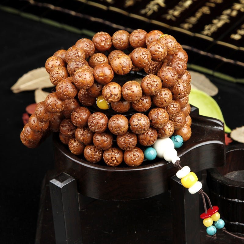 Indonesia Small Rudraksha Japa Mala - Rudraksha Mala Jewelry