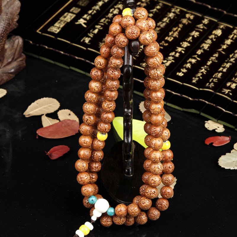 Indonesia Small Rudraksha Japa Mala - Rudraksha Mala Jewelry