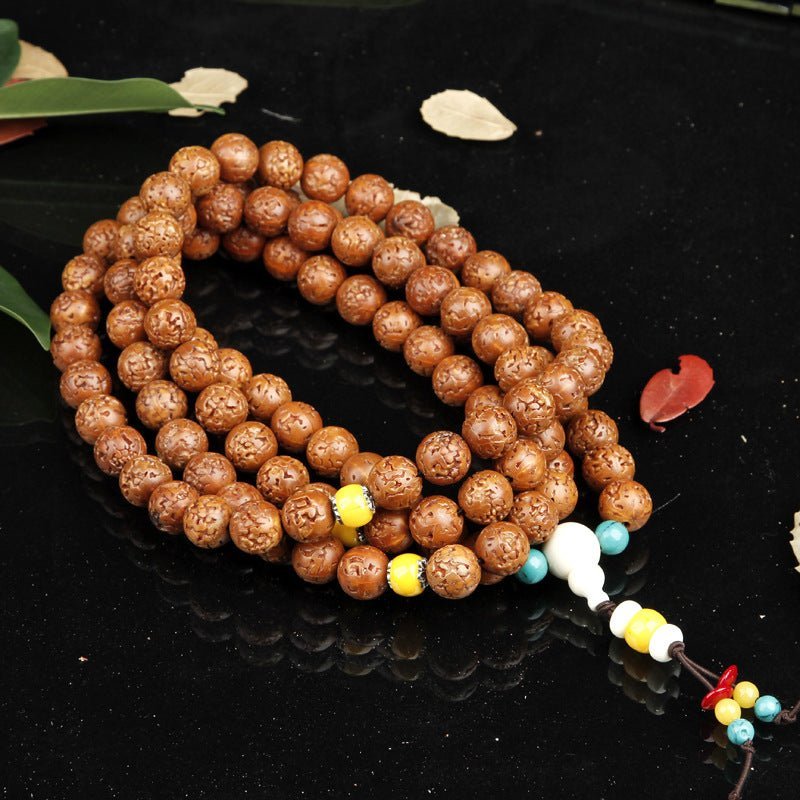 Indonesia Small Rudraksha Japa Mala - Rudraksha Mala Jewelry