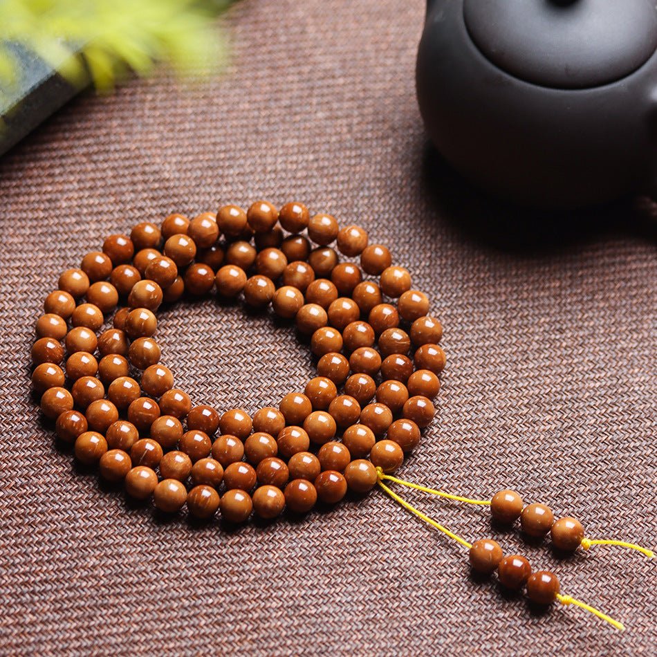 Koka Seed 108 Mala Beads - Rudraksha Mala Jewelry