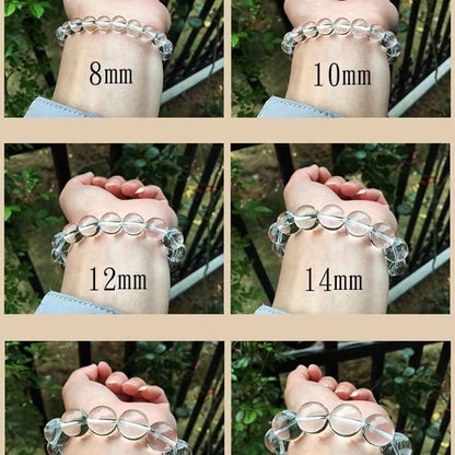 Lepidolite Bracelet - Rudraksha Mala Jewelry