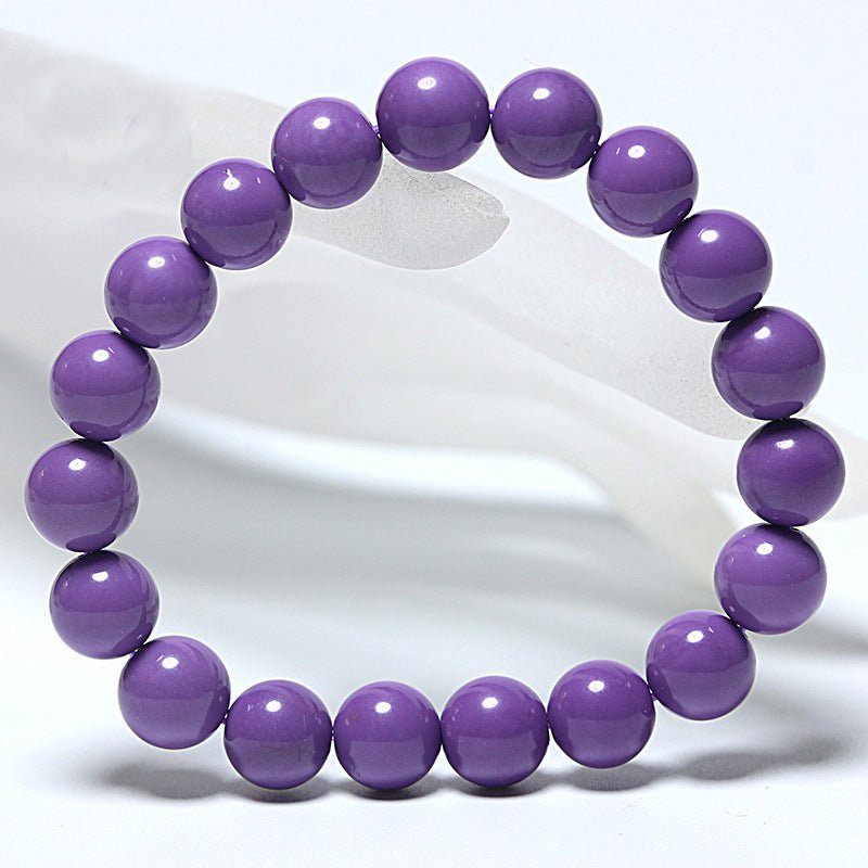 Lepidolite Bracelet - Rudraksha Mala Jewelry