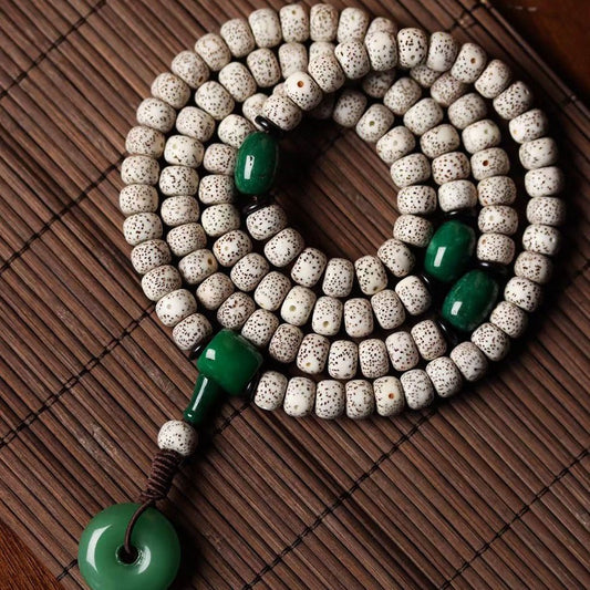 Moon And Star Mala Beads Bodhi Seed - Rudraksha Mala Jewelry