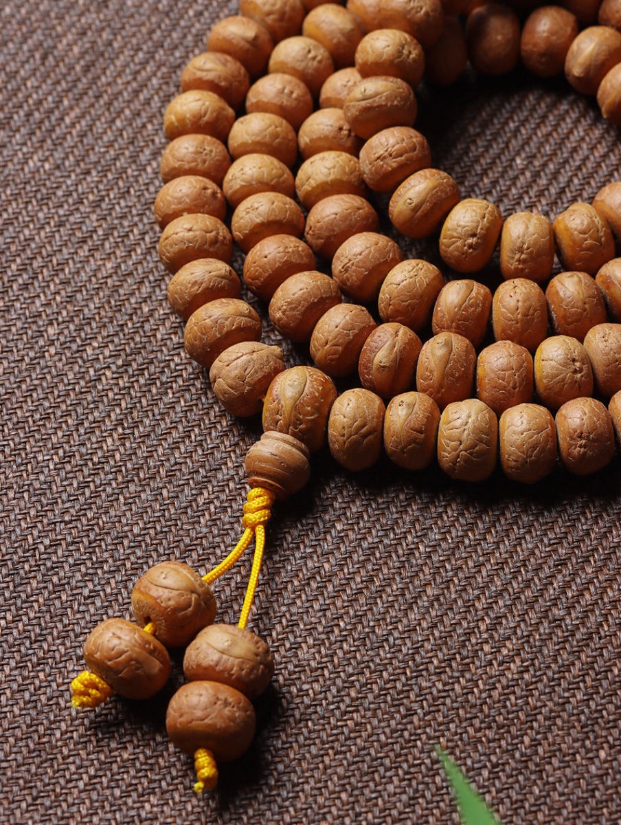 Phoenix Eye Tibetan Buddhist Beads - Rudraksha Mala Jewelry