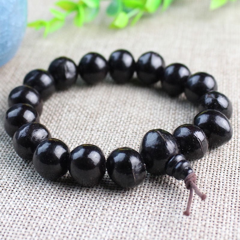 Soapberry Buddhist Bracelet - Rudraksha Mala Jewelry