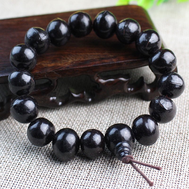 Soapberry Buddhist Bracelet - Rudraksha Mala Jewelry