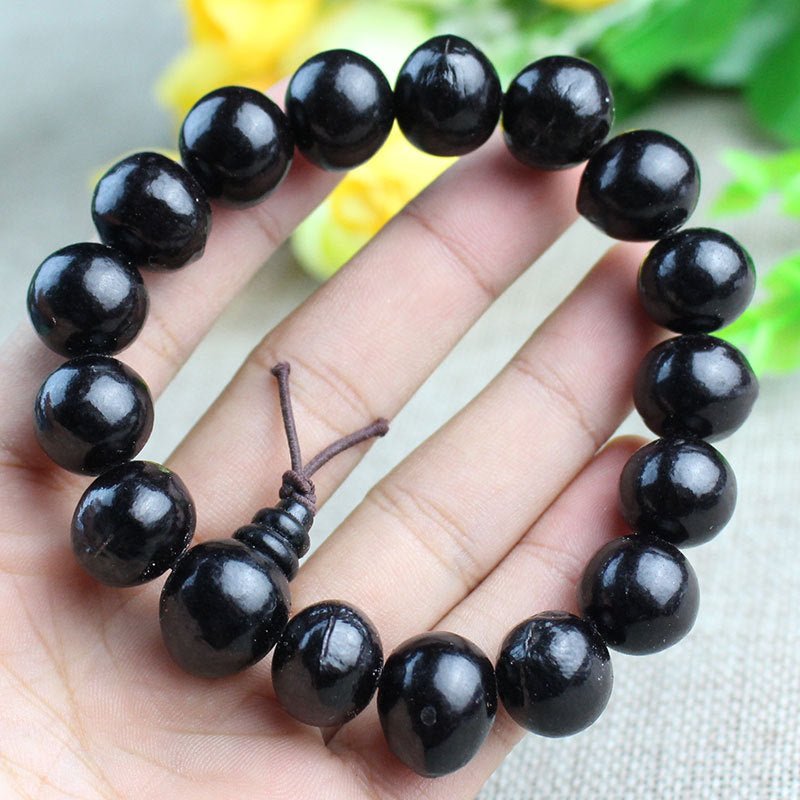 Soapberry Buddhist Bracelet - Rudraksha Mala Jewelry