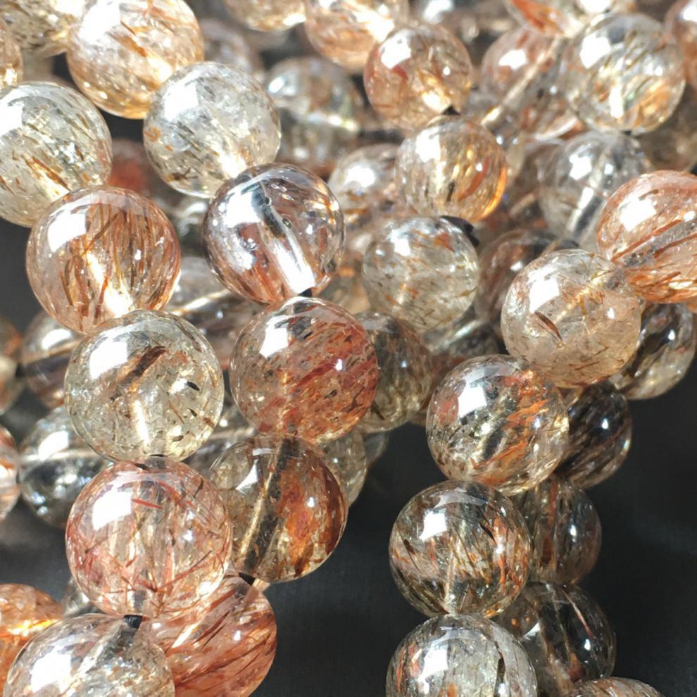 Super Seven Crystal Bracelet - Rudraksha Mala Jewelry