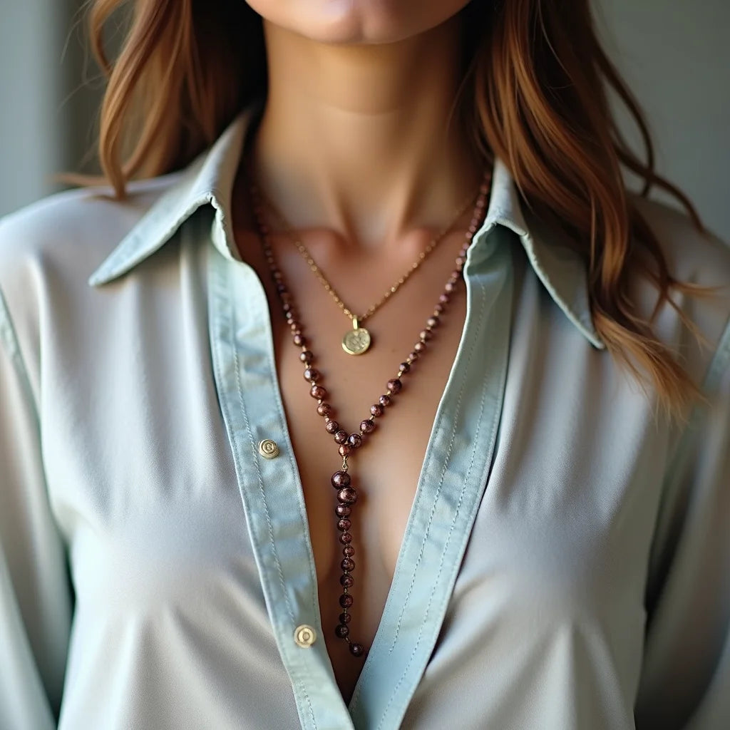 Personalized Mala Necklaces - Personalized Mala Necklaces for Meaningful Everyday Wear