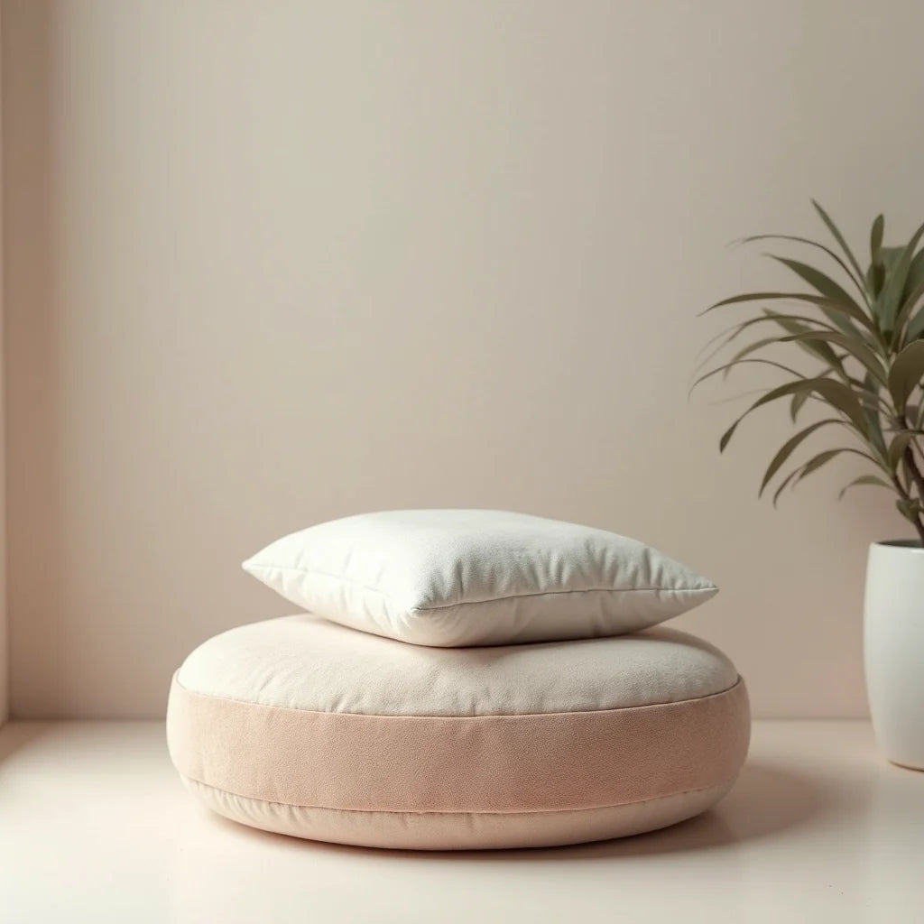 Meditation Cushion Set - Elevate Your Meditation Practice with a Plush Cushion Set
