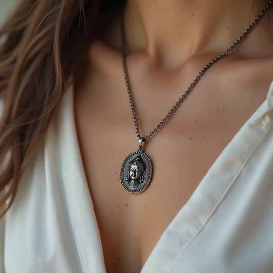 Buddha Pendant Necklace - Buddha Pendant Necklace – Calm Mindful Style for Everyday