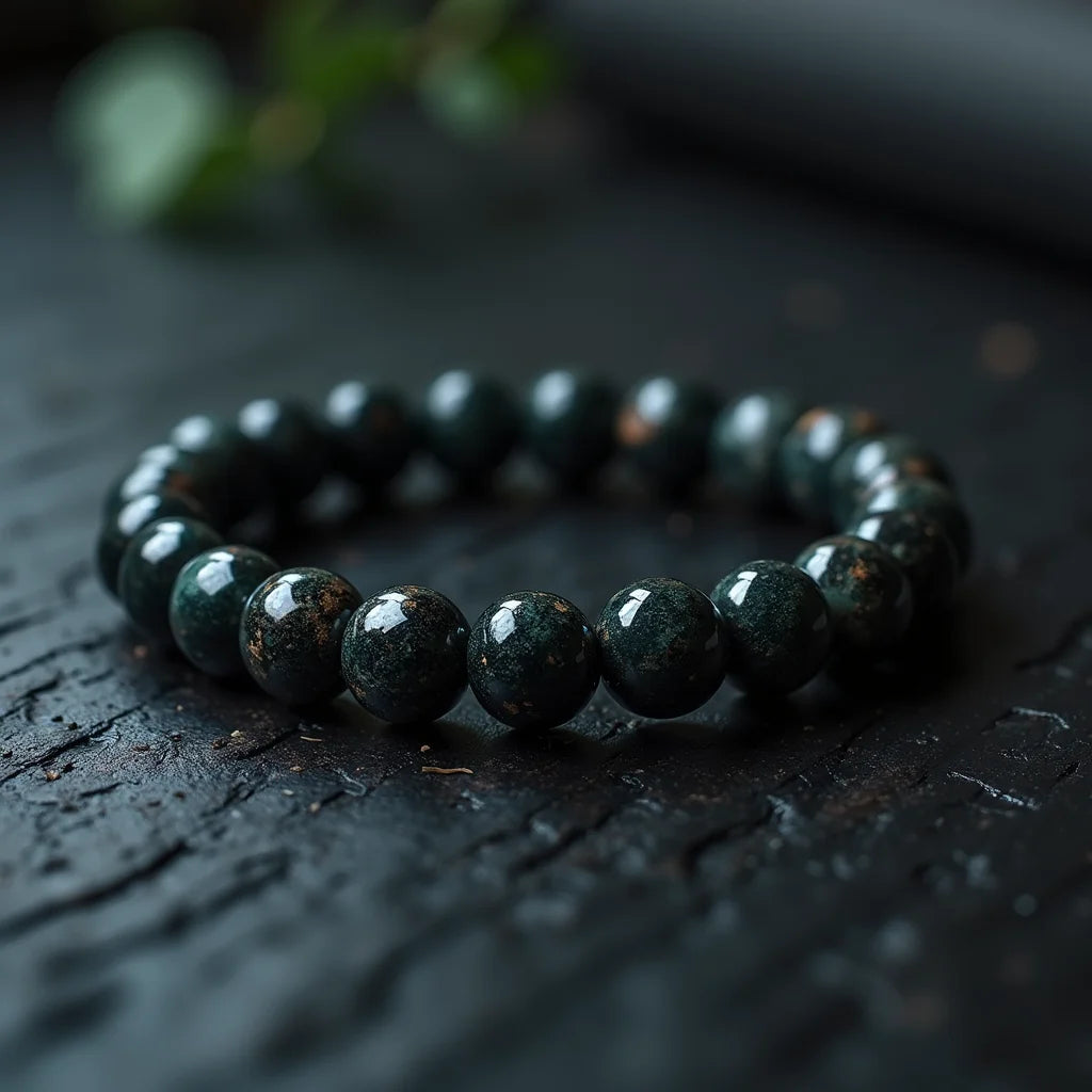 Obsidian Protection Bracelet - Obsidian Protection Bracelet: Shield Negativity and Focus