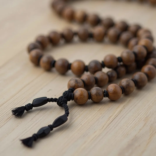 108 Bead Mala Necklace - Practice Mantra Meditation with a 108 Bead Mala Necklace