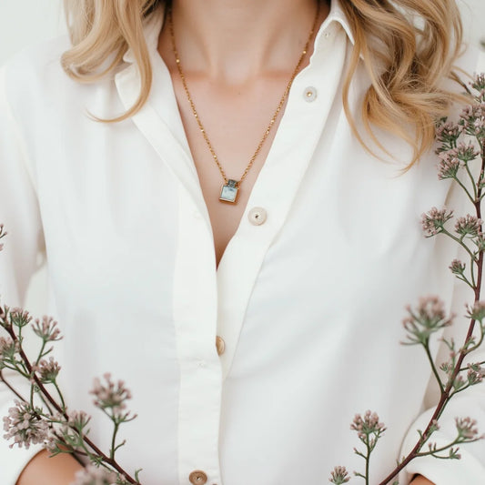 Natural Gemstone Necklaces - Natural Gemstone Necklaces for Everyday Style and Calm
