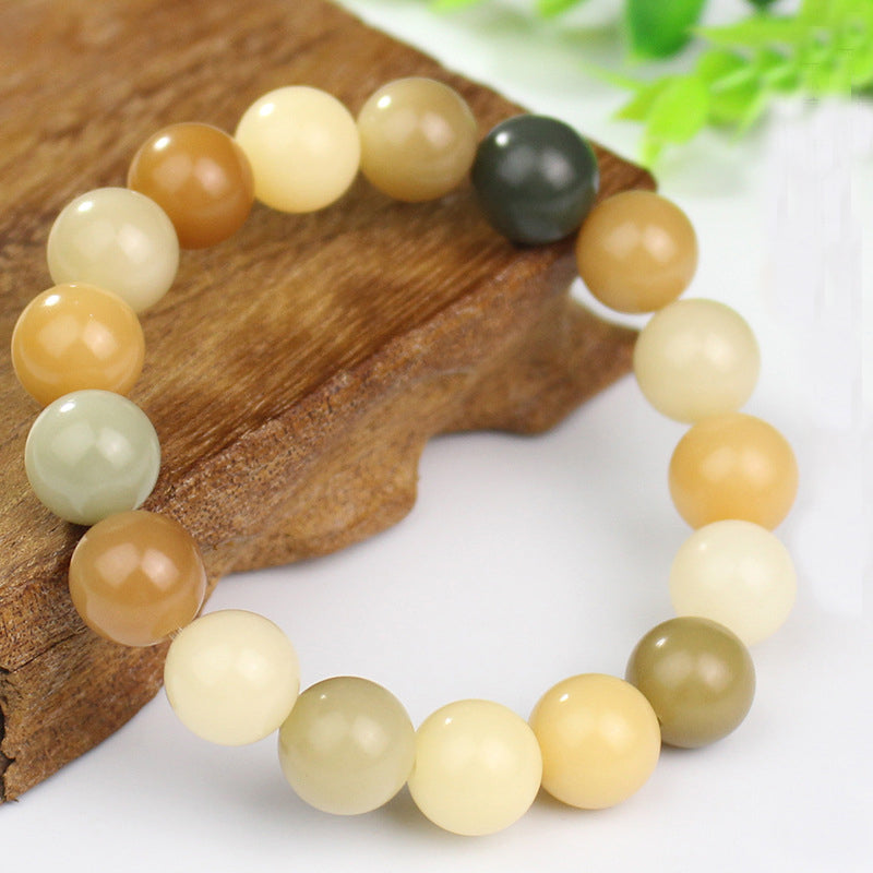 Multi Color Bodhi Root Bracelet