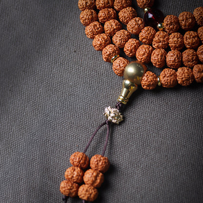 Mala Bead Necklace Nepal Seed