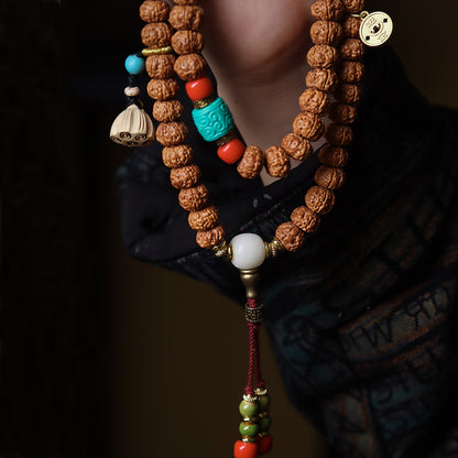 Nepal Small Rudraksha Japa Mala