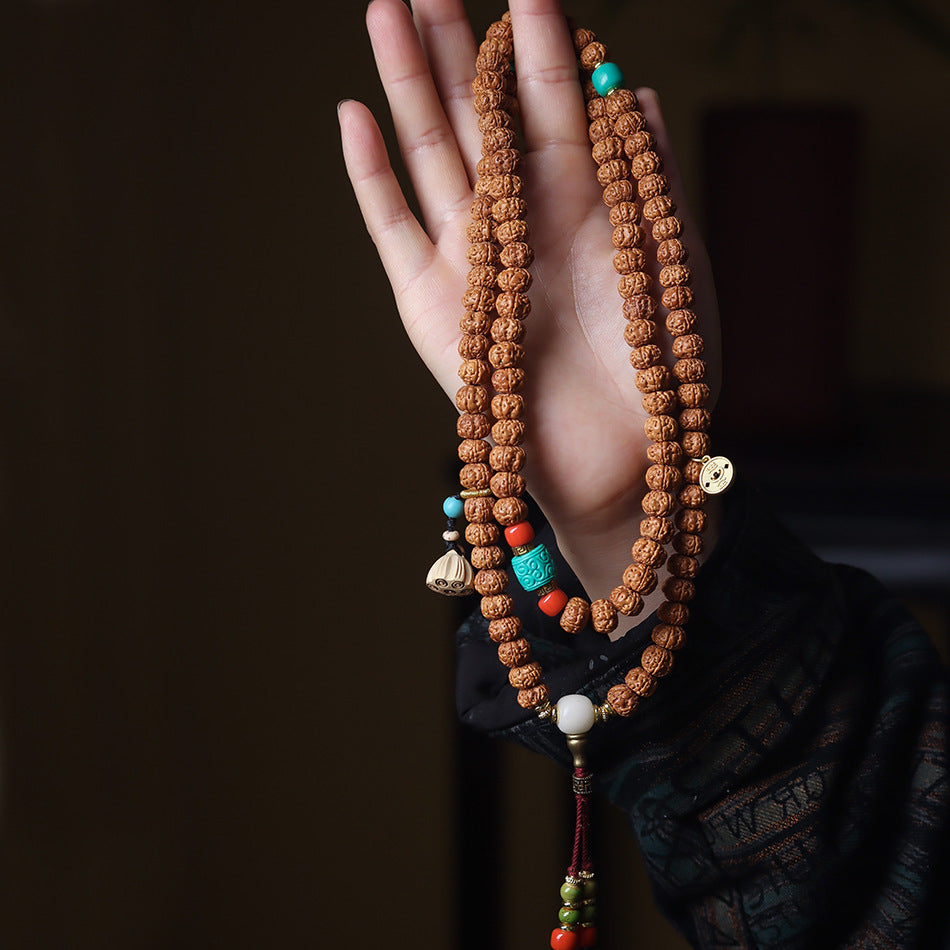 Nepal Small Rudraksha Japa Mala