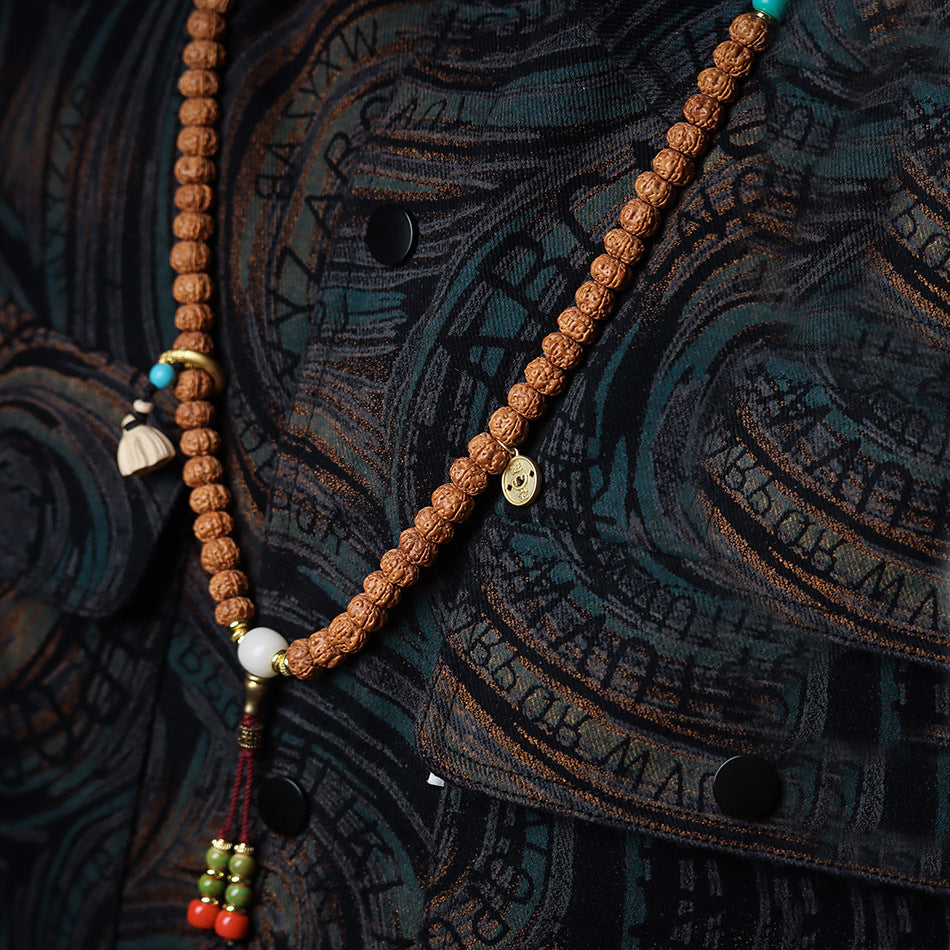 Nepal Small Rudraksha Japa Mala