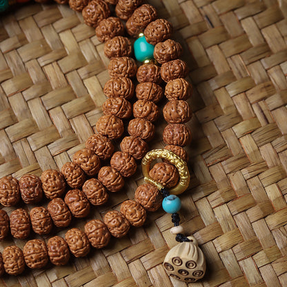 Nepal Small Rudraksha Japa Mala