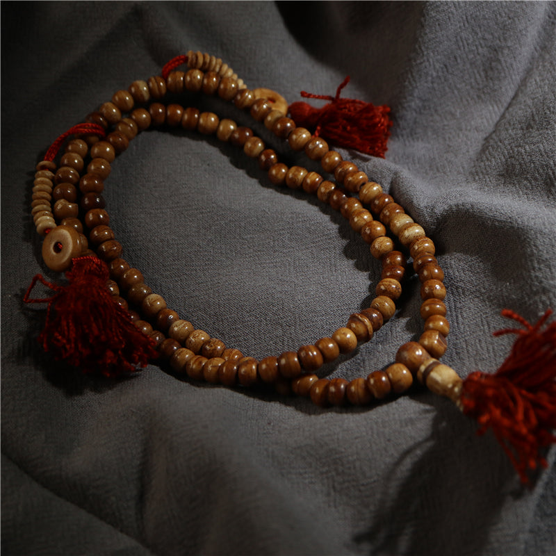 Old Tibetan Mala Beads - Yak Bone