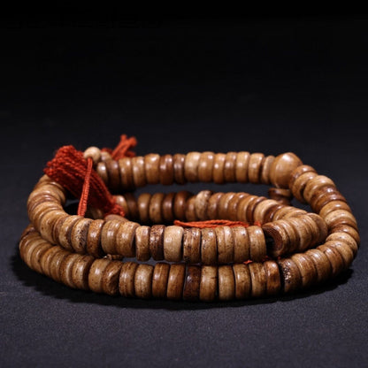 Old Tibetan Prayer Beads - Yak Bone