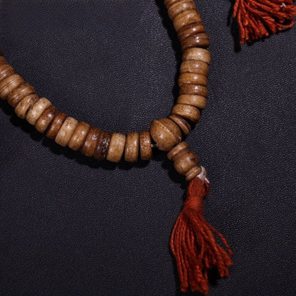 Old Tibetan Prayer Beads - Yak Bone