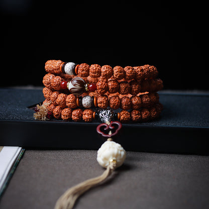 Nepal Small Seeds Rudraksha Mala Beads