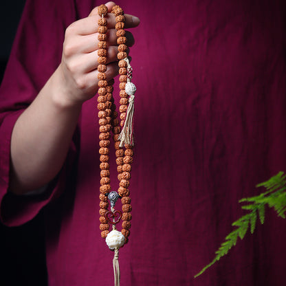 Nepal Small Seeds Rudraksha Mala Beads